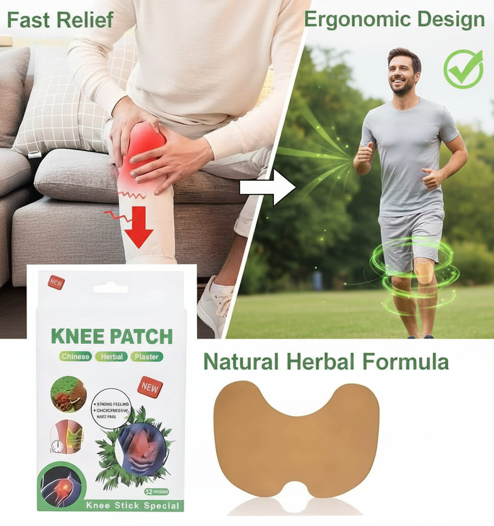 Herbal Knee Patch Extract Joint Ache Pain (12pcs/bag)