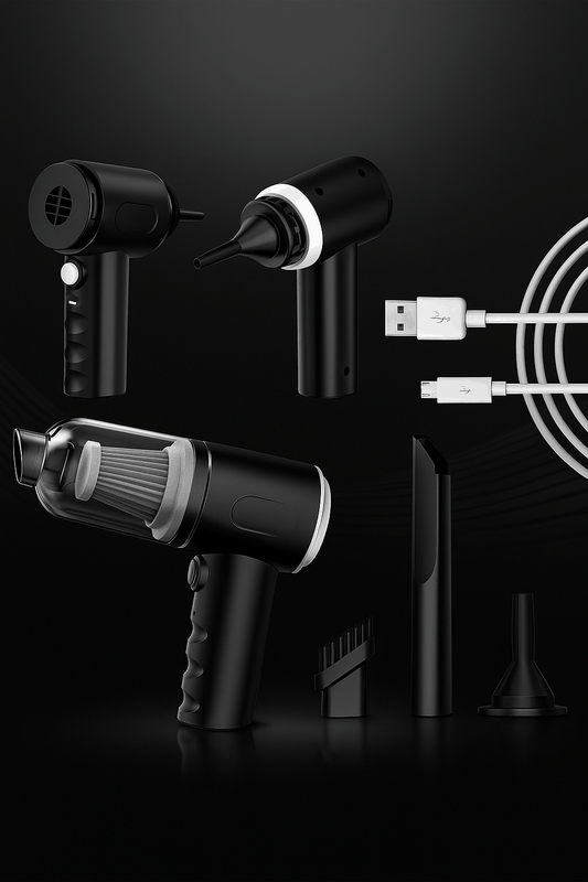 AirBlow Pro – Portable Air Duster & Wireless Vacuum Cleaner